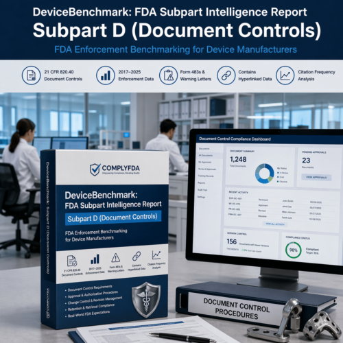 DeviceBenchmark: FDA Subpart Intelligence Report – Subpart D