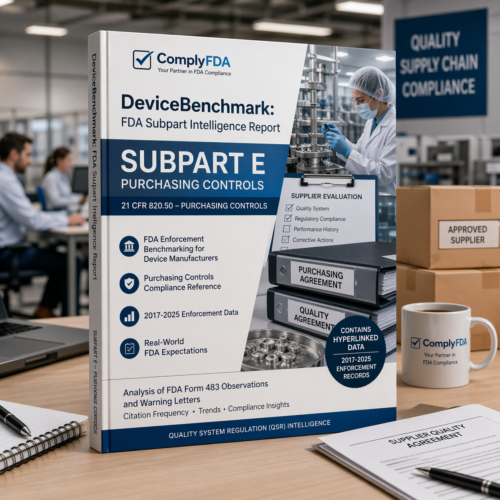 DeviceBenchmark: FDA Subpart Intelligence Report – Subpart E