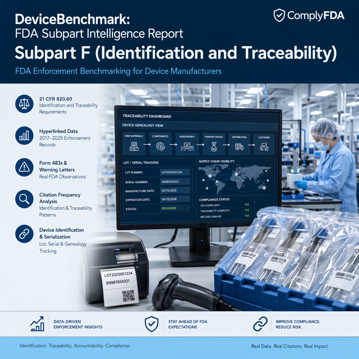 DeviceBenchmark: FDA Subpart Intelligence Report – Subpart F