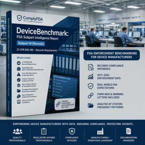 DeviceBenchmark: FDA Subpart Intelligence Report – Subpart M