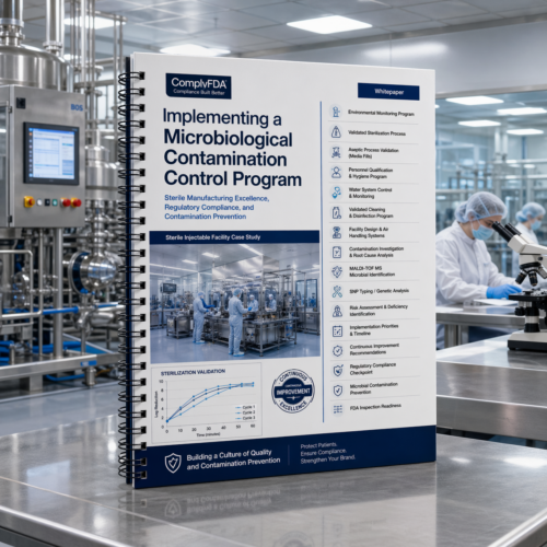 Implementing a Microbiological Contamination Control Program