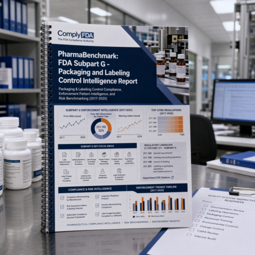 PharmaBenchmark: FDA Subpart G - Packaging and Labeling Control