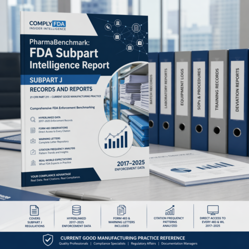 PharmaBenchmark: FDA Subpart J - Records and Reports