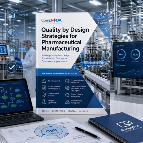 Quality by Design Strategies for Pharmaceutical Manufacturing