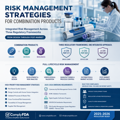 Risk Management Strategies for Combination Products